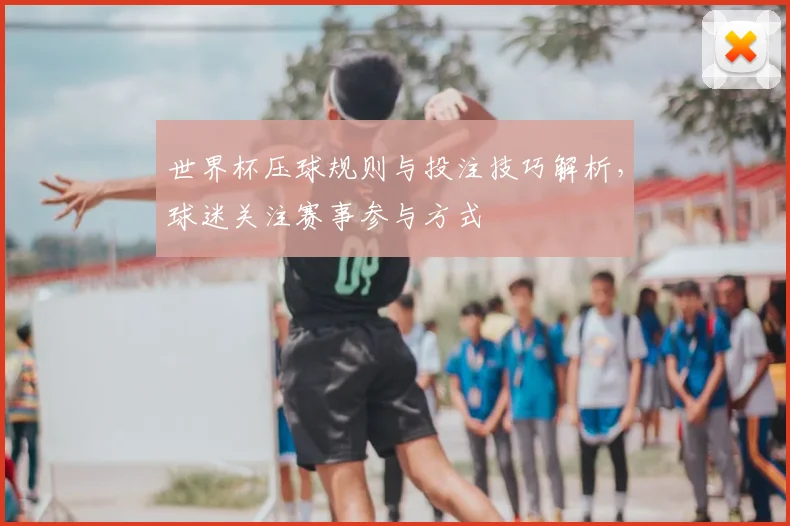 世界杯压球规则与投注技巧解析,球迷关注赛事参与方式